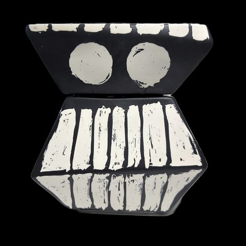 Vase contemporain - TOTEM - ELICA STUDIO - en porcelaine / fait main / de table