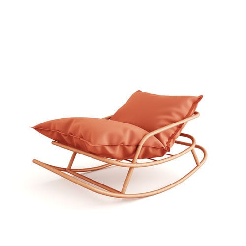 Fauteuil contemporain - GOYDA - Joyf - en tissu / en acier / avec coussin amovible
