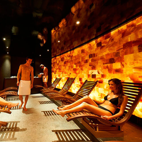 Sauna infrathérapie - SPA4 - pour centre de bien-être / pour centre de spa / en bois