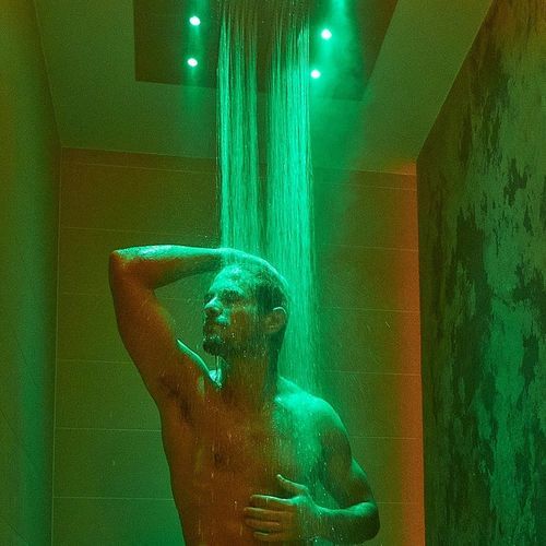Douche à l'italienne - EXPERIENCE - SPA4 - de contraste / en béton / fixe