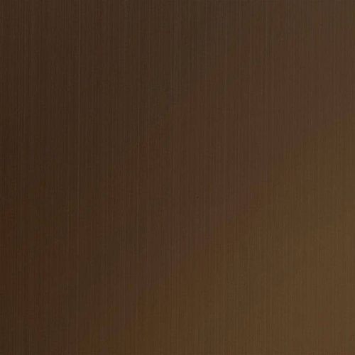 Tôle métallique en inox - T22™ HAIRLINE  - Rimex - brossée / marron / dorée