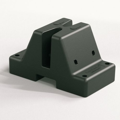 Socle de chantier pour clôture - StraightFoot - FenzFoot GmbH - en plastique