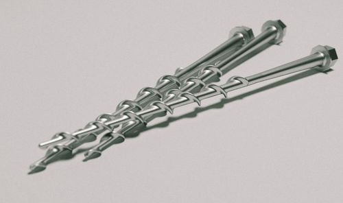 Système de fixation en aluminium - FenzScrew - FenzFoot GmbH - pour clôture / pour extérieur