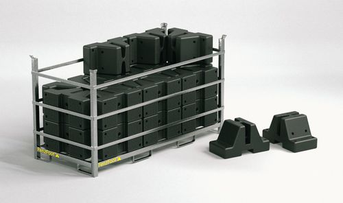 Boîte de rangement en acier galvanisé - FenzBox - FenzFoot GmbH