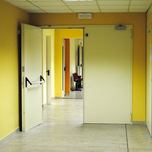 Porte d'intérieur - Endoors - en acier galvanisé / en tôle d'acier / battante