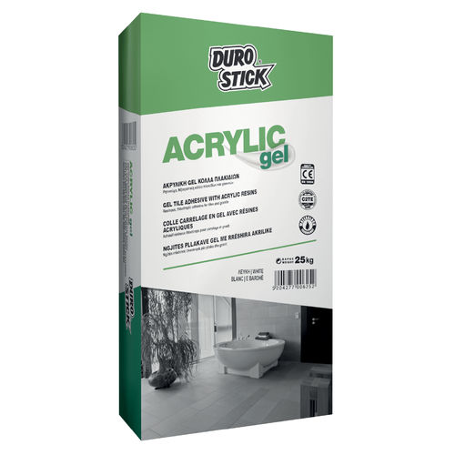 Ciment colle pour carrelage - Acrylic gel - DUROSTICK