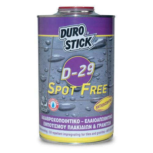 Traitement hydrofuge pour carrelage - D-29 Spot Free - DUROSTICK - prêt à l'emploi / anti-tâches