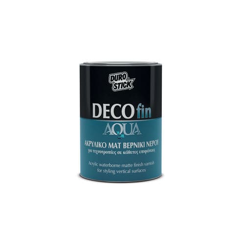 Vernis décoratif - Decofin Aqua - DUROSTICK - de protection / à base d'eau / pour bois