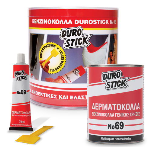 Colle à base de caoutchouc - No69 - DUROSTICK - pour bois / pour métal / pour plastique