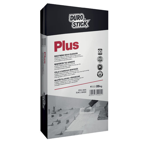Mortier-colle de scellement - Plus - DUROSTICK - adhésif / pour carrelage / de ciment