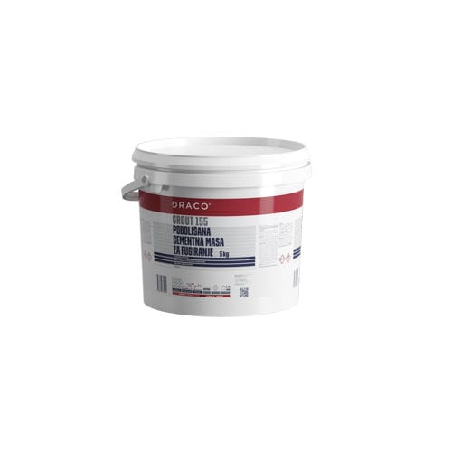 Mortier de protection - GROUT 155 - DRACO - de jointoiement / imperméable / pour carrelage