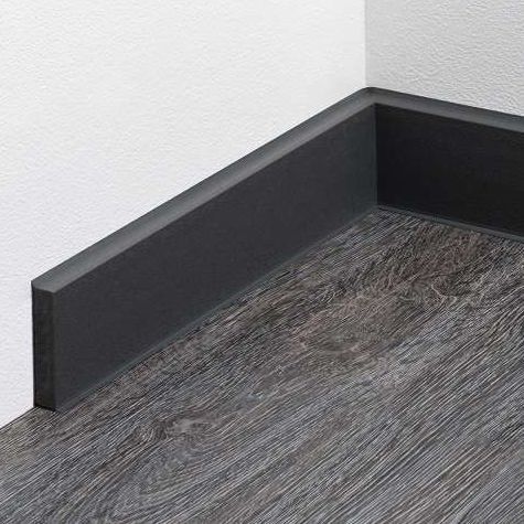 Plinthe blanche - Q 12-60N - BOLTA - grise / en bois / en PVC