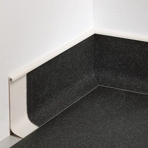 Plinthe blanche - HKSL 3 - BOLTA - en bois / en PVC / rectangulaire