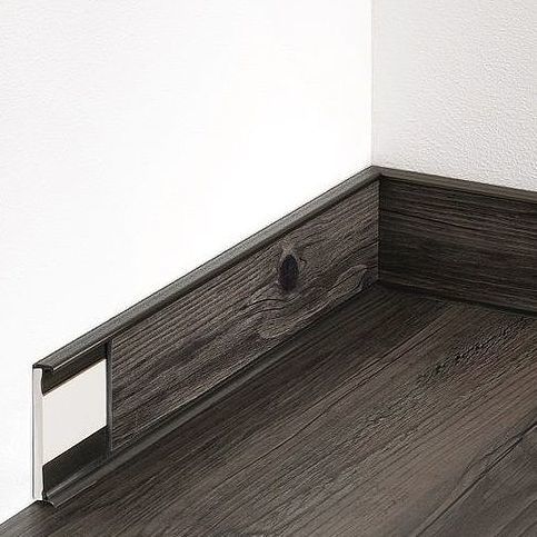 Plinthe blanche - PSL 58 F - BOLTA - beige / noire / grise