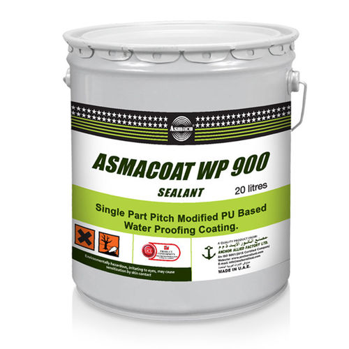 Système d'étanchéité liquide SEL béton - Asmacoat WP900 - ANCHOR ALLIED - enduit polyuréthane / flexible / résistant à l'eau