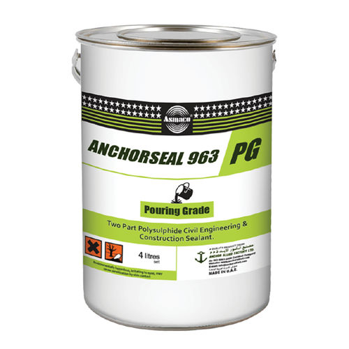 Mastic adhésif - Asmacoat WP 963 Polysulphide PG - ANCHOR ALLIED - pour plancher / pour piscine / pour joint