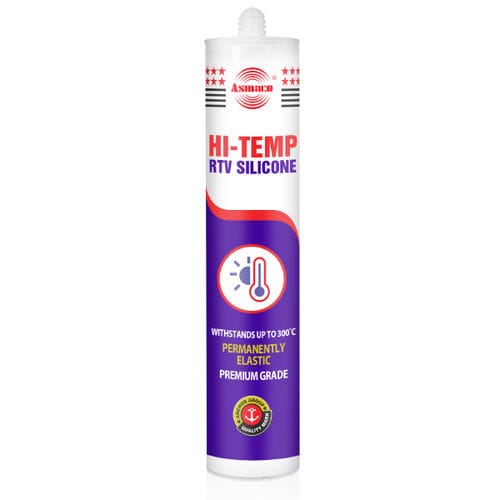 Mastic élastique - Asmaco RTV - ANCHOR ALLIED - à base de résine de silicone / adhésif / pour joint