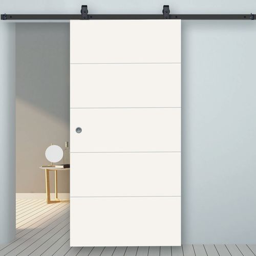 Système coulissant en acier inoxydable - Casa - ABP-Beyerle - pour porte en bois / mural / avec amortisseur intégré