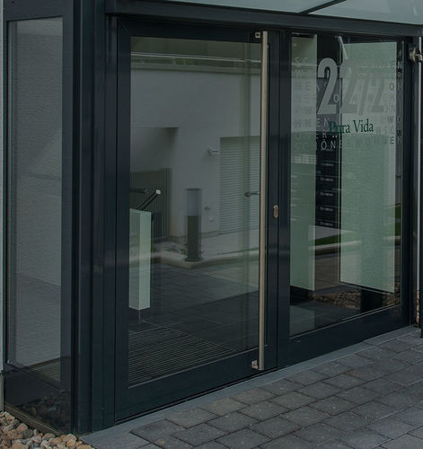 Porte de service - 92 - Salamander - aluminium / en uPVC / battante
