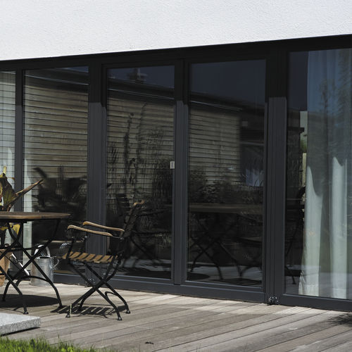 Panneau de porte en aluminium - HST ALU - Salamander - sur mesure