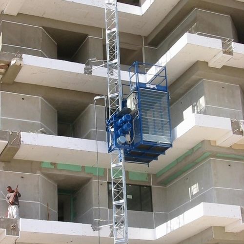 Monte-charge pour chantier - SCAF AS - Safi Group srl - industriel / pour bâtiment