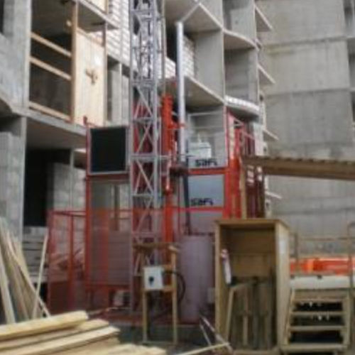 Monte-charge pour chantier - VISION AS 2000 - Safi Group srl - industriel / pour bâtiment