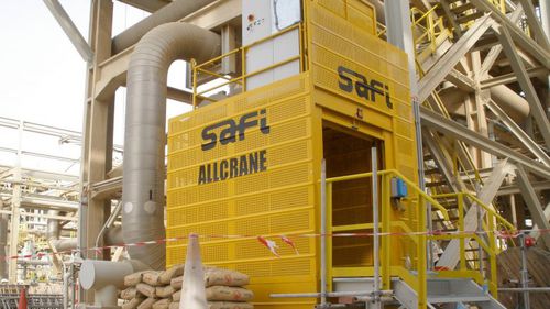 Monte-charge pour fortes charges - ATEX - Safi Group srl - professionnel / pour chantier / industriel