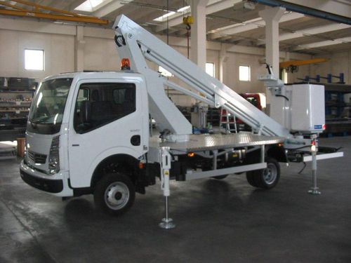 Nacelle télescopique sur camion - SC 20 - Safi Group srl - pour zone dangereuse / pour structure