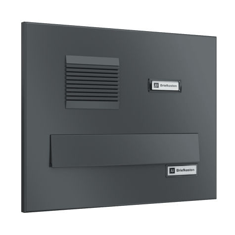 Boîte aux lettres murale - ECONOMY CLASS - Ju-Metall- warenfabrik - encastrée / individuelle