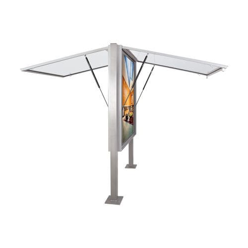Vitrine contemporaine - Ju-Metall- warenfabrik - en aluminium / en maille / en résille