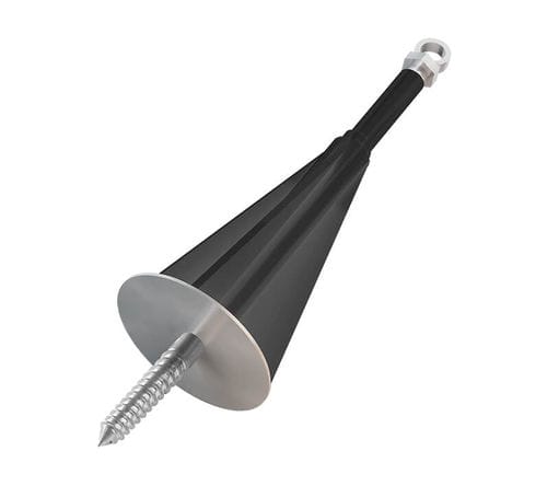 Système d'ancrage en acier inoxydable - MAXI TEMPORARY  - isorocket - en plastique / pour façade / pour mur-rideau