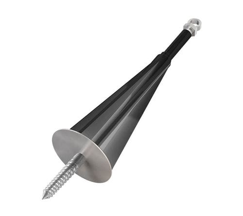 Système d'ancrage en acier - MEGA TEMPORARY  - isorocket - en plastique / pour façade / pour mur-rideau
