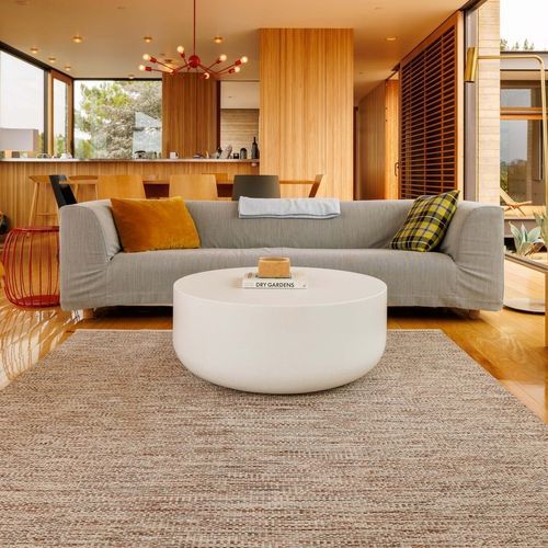 Table basse contemporaine - BOLA  - LUMACAST - en béton / avec piètement en béton / ronde