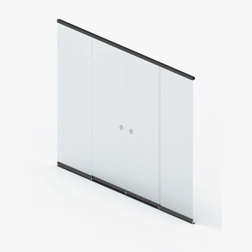 Panneau en verre transparent - Puro - Sundaze Outdoor - pour aménagement extérieur / incolore / plat