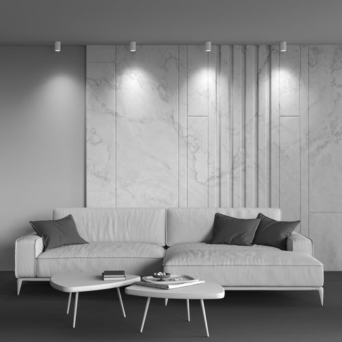 Plafonnier contemporain - ZOOM - Maytoni - rond / en fonte d'aluminium / à LED