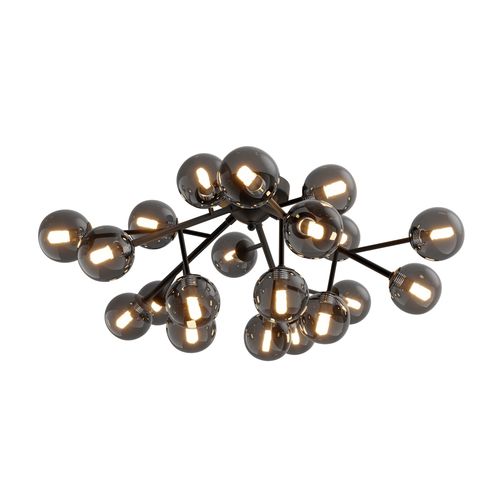 Plafonnier contemporain - DALLAS - Maytoni - sphérique / en verre soufflé / en métal
