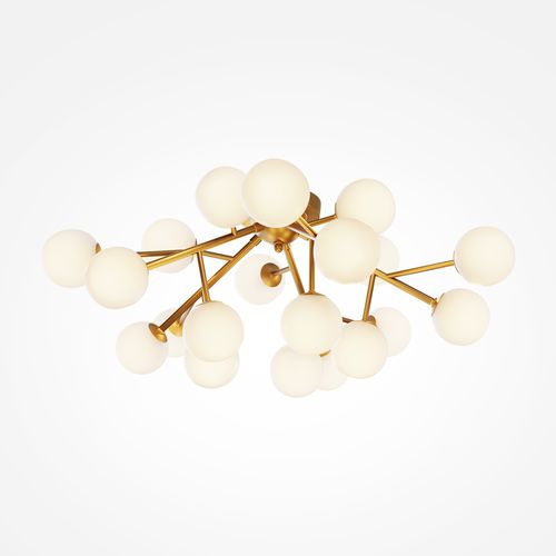 Plafonnier contemporain - DALLAS - Maytoni - sphérique / en verre soufflé / en métal