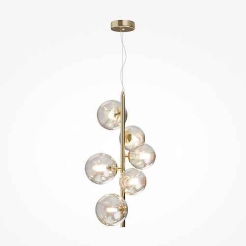 Suspension - DALLAS - Maytoni - en métal / en verre soufflé / contemporaine