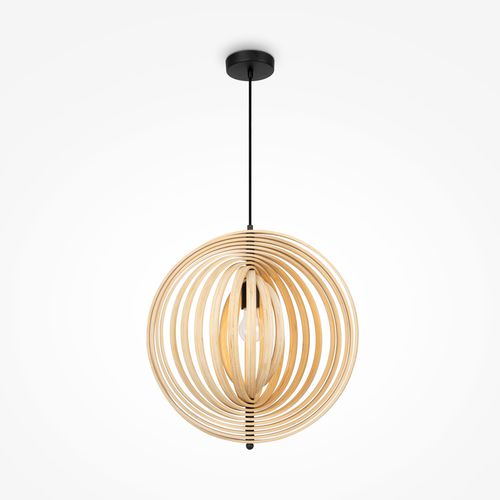 Suspension - Roots - Maytoni - en métal / en contreplaqué / contemporaine