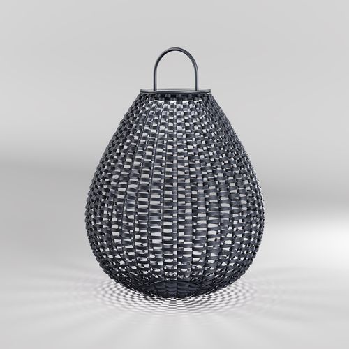Lampe de sol - Plet - Maytoni - en rotin / contemporaine / sans fil