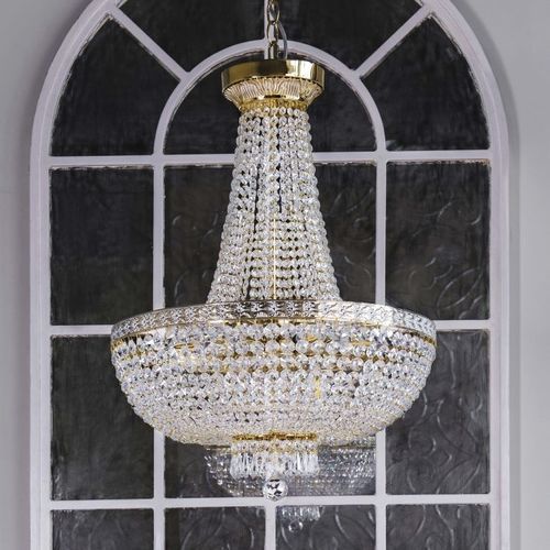 Lustre contemporain - Bella - Maytoni - en métal / à chaîne / à LED