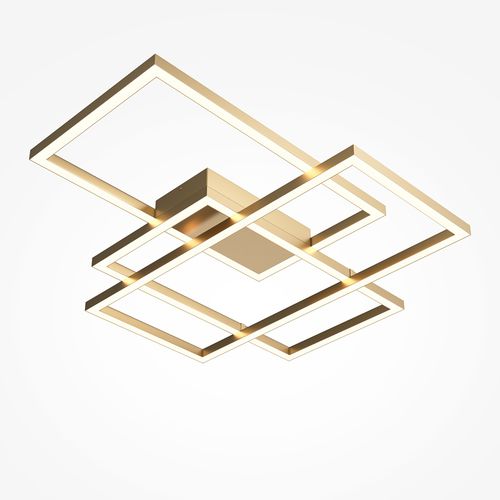 Plafonnier contemporain - Rida - Maytoni - rectangulaire / en aluminium / à LED