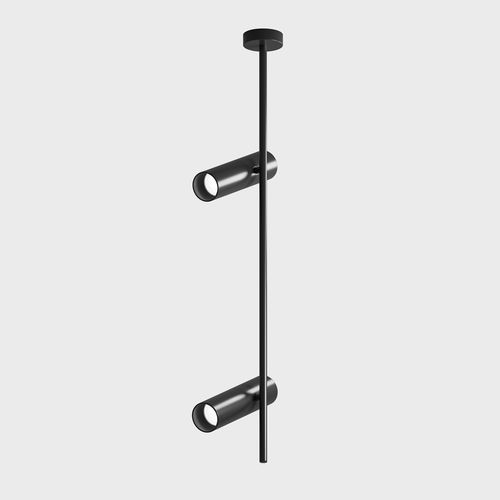 Éclairage sur rail à LED - C021CL-02B - Maytoni - cylindrique / en aluminium / résidentiel