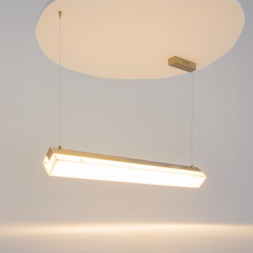 Suspension - Petra - Maytoni - en métal / en pierre naturelle / contemporaine