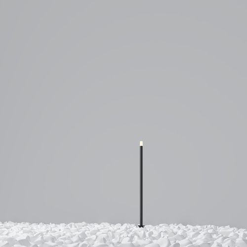 Borne d'éclairage de jardin - Spear : O441FL-L1GF3K - Maytoni - contemporaine / en métal / à LED
