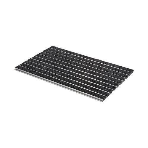 Tapis d'entrée professionnel - ALUCONNECT - Almelose Borstelindustrie - en caoutchouc / en aluminium / avec profilés