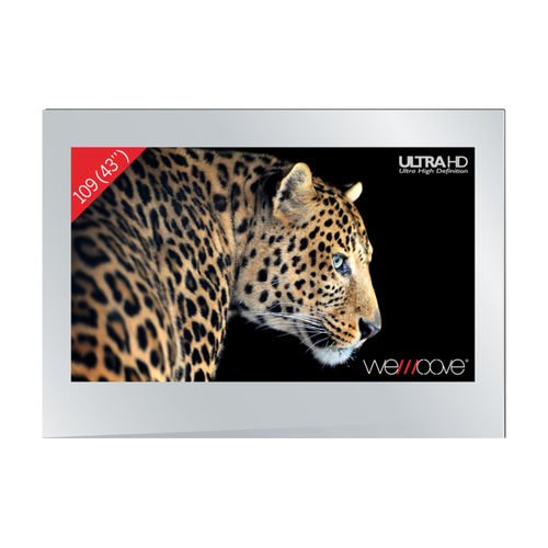 Miroir TV mural - WM-SFMTV435UHD - WEMOOVE - contemporain / rectangulaire / en métal