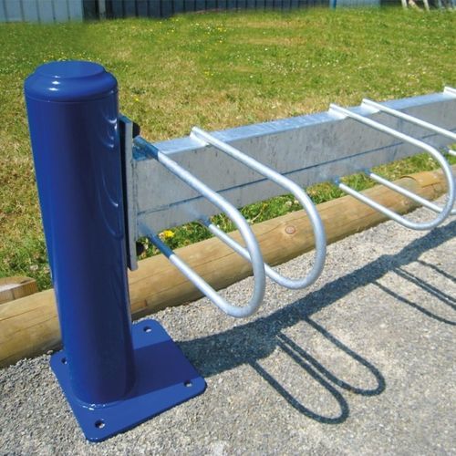 Range-vélo au sol - Metalu Plast - horizontal / pour aire de jeux / pour école
