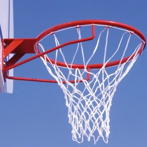 Filet de basket en polypropylène - 112BB0002 - Metalu Plast - blanc / 6 mm / 5 mm