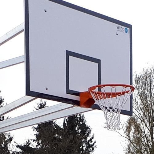 Panier de basket pour extérieur - 37200 - artec Sportsgeräte GmbH - fixe / en acier galvanisé / de loisir